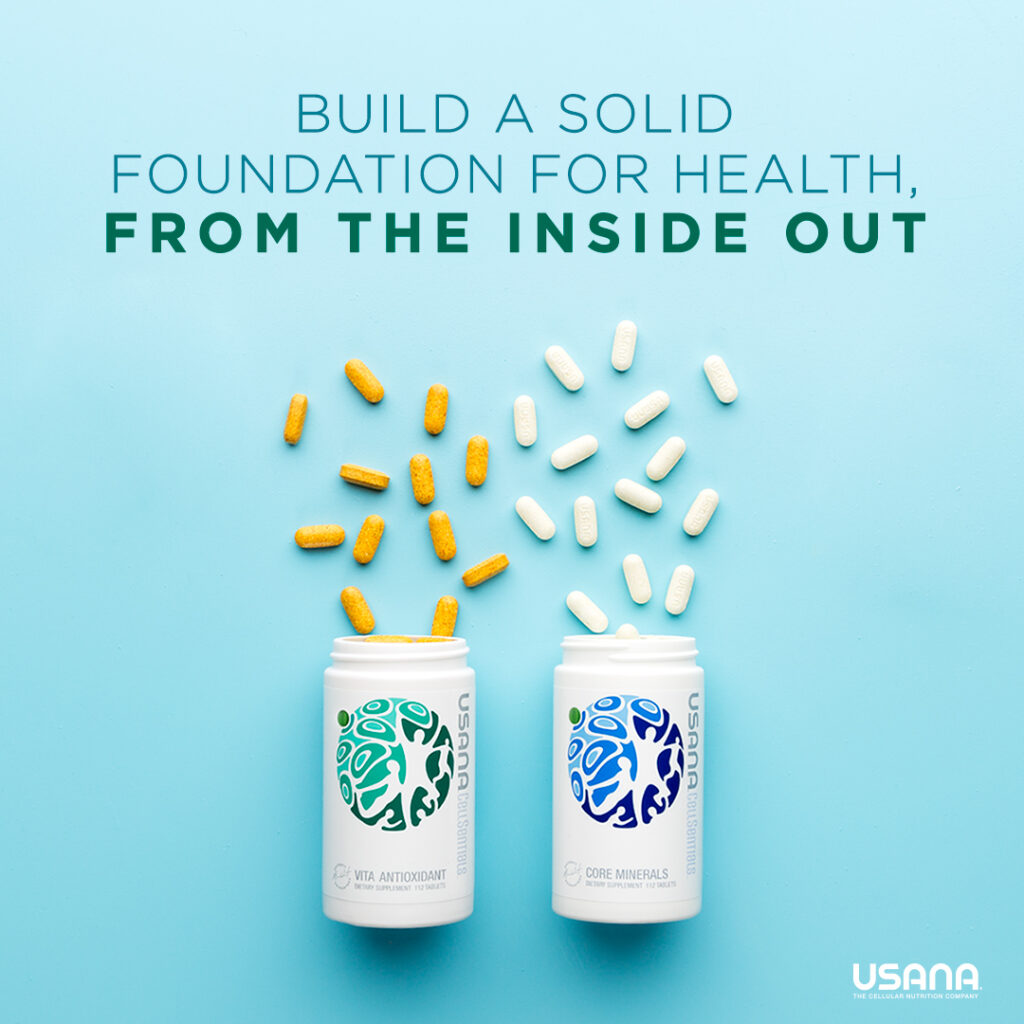 build a solid foundation for health. from the inside out